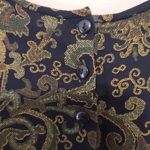 Rena Brown for Saville Petite Ladies 2 piece Top and Skirt. Ladies size 10P - Picture 5 of 10